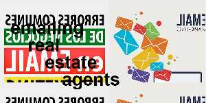 emailing real estate agents