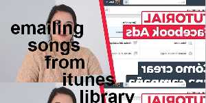 emailing songs from itunes library