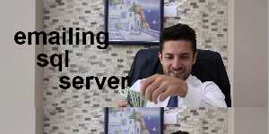 emailing sql server