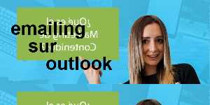 emailing sur outlook