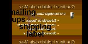 emailing ups shipping label