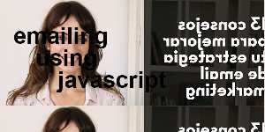 emailing using javascript