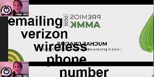 emailing verizon wireless phone number