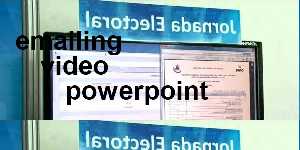 emailing video powerpoint