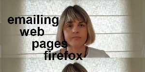 emailing web pages firefox