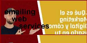 emailing web services