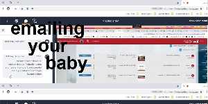 emailing your baby