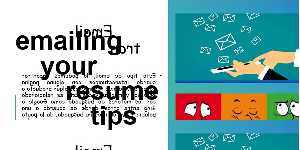 emailing your resume tips
