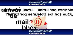 envoi de mail bbox