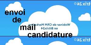 envoi de mail candidature