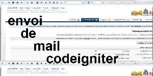 envoi de mail codeigniter