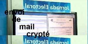envoi de mail crypté