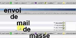 envoi de mail de masse