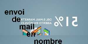 envoi de mail en nombre php