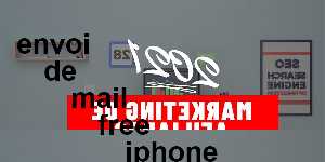 envoi de mail free iphone