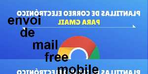 envoi de mail free mobile