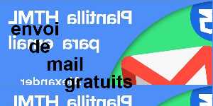 envoi de mail gratuits