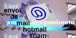 envoi de mail hotmail spam