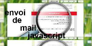 envoi de mail javascript