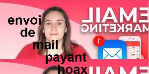 envoi de mail payant hoax