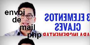 envoi de mail php