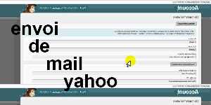envoi de mail yahoo