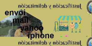 envoi mail yahoo iphone