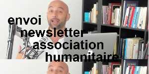 envoi newsletter association humanitaire