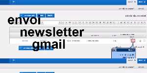 envoi newsletter gmail