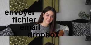 envoyer fichier email dropbox