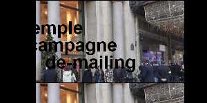 exemple campagne de-mailing
