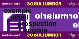 exemple email prospection anglais