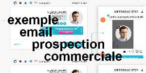 exemple email prospection commerciale