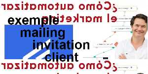 exemple mailing invitation client