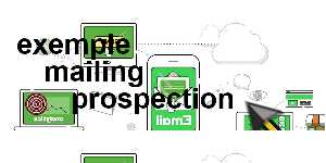 exemple mailing prospection