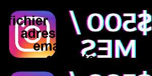 fichier adresse email gratuite
