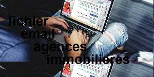 fichier email agences immobilieres