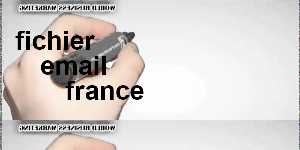 fichier email france