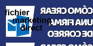 fichier marketing direct