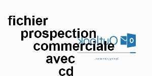 fichier prospection commerciale avec cd