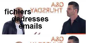fichiers dadresses emails