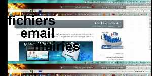 fichiers email mairies