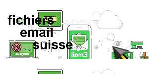 fichiers email suisse