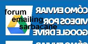 forum emailing sarbacane