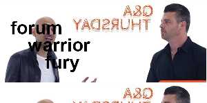 forum warrior fury