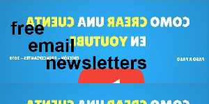 free email newsletters