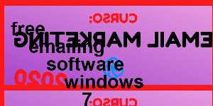 free emailing software windows 7