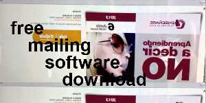 free mailing software download