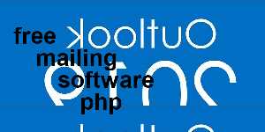 free mailing software php