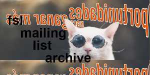fsl mailing list archive
